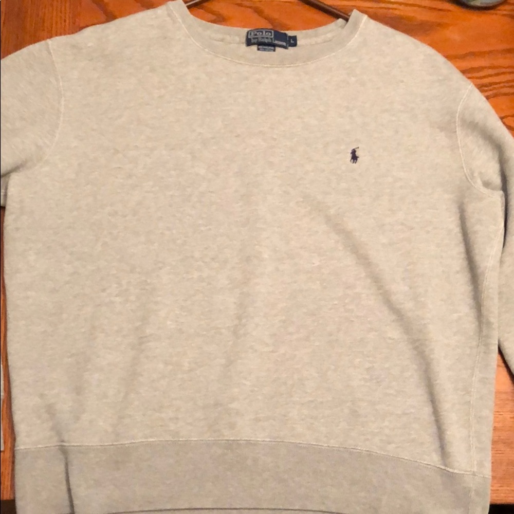 Polo Ralph Lauren Grey Crewneck Sweatshirt
